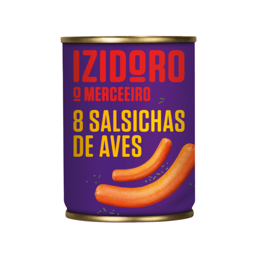 Salsichas de Aves Hot Dog Frasco 4 un sem Glúten - emb. 707 gr (peso  escorrido 210 gr) - Nobre