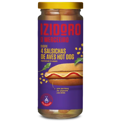 Salsichas Aves Hot Dog 4un