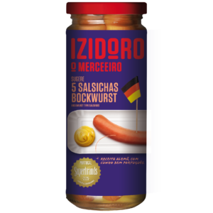 Salsichas Porco Bockwurst 5un