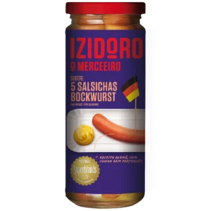 Salsichas Porco Bockwurst 5un