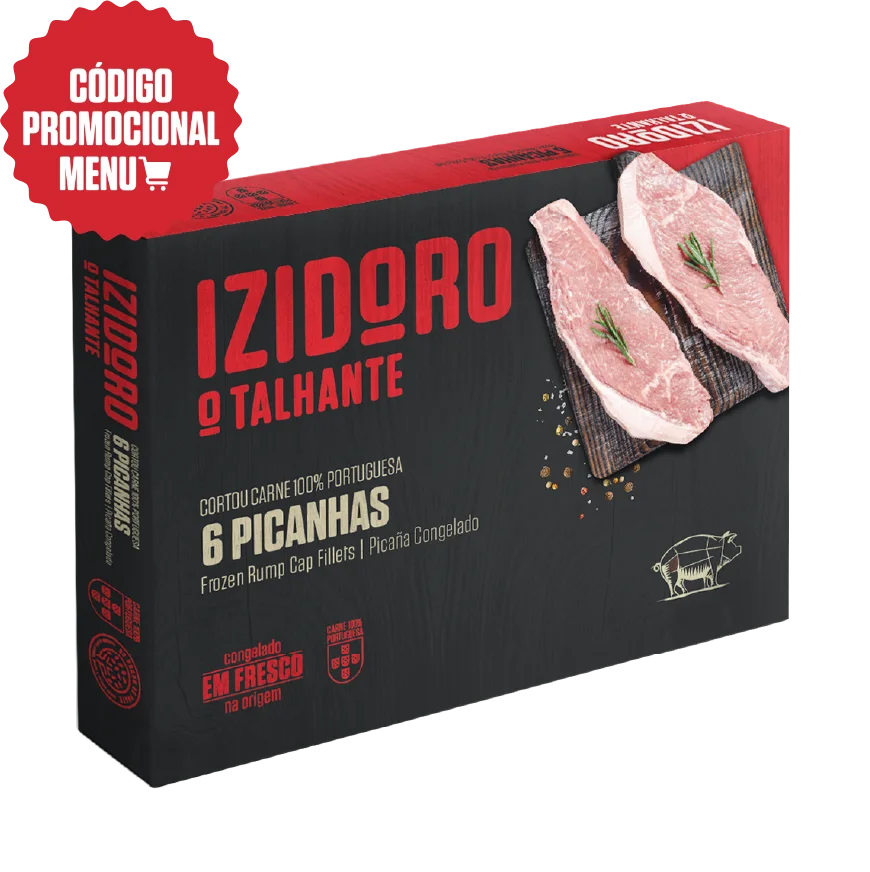 Picanhas Suíno Fatiadas 600g