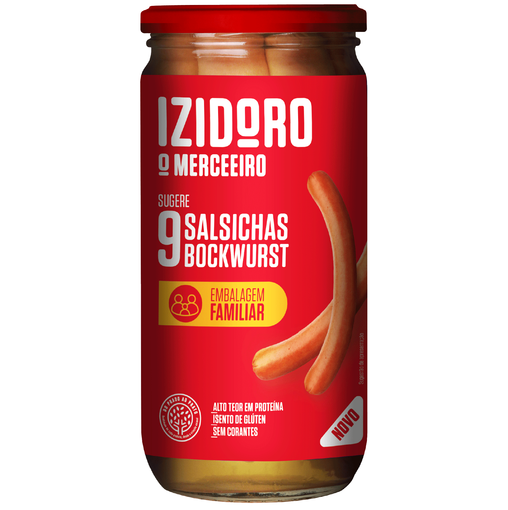 Salsichas Bockwurst 9un