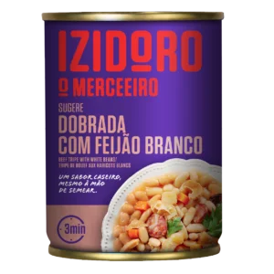 Dobrada Com Feijão Branco