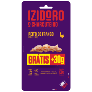 Fiambre Peito Frango Fatiado Fatias Finas 120g + 30g Oferta