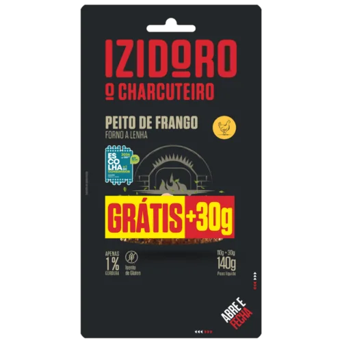 Fiambre Peito de Frango Forno a Lenha 110g + 30g Oferta
