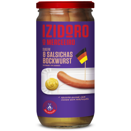 Salsichas Bockwurst 8un