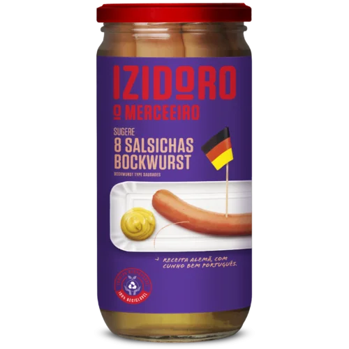 Salsichas Bockwurst 8un