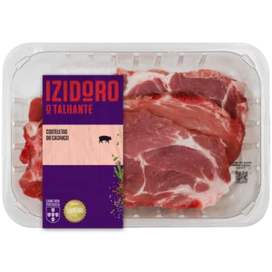 Costeletas do Cachaço de Suíno 500g (Caixa 4un)