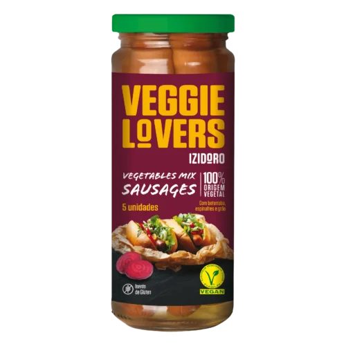 Salsichas Com Vegetais