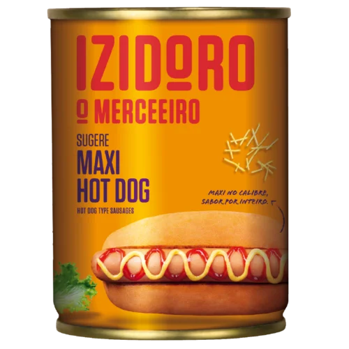 Salsichas Maxi Hot Dog Porco