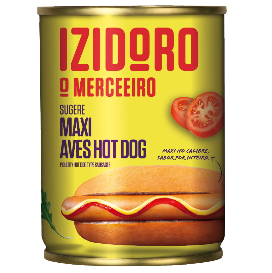 Salsichas Maxi Hot Dog Aves