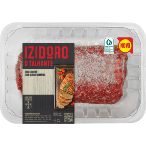 Rolo de Carne Suíno Queijo e Fiambre 700g